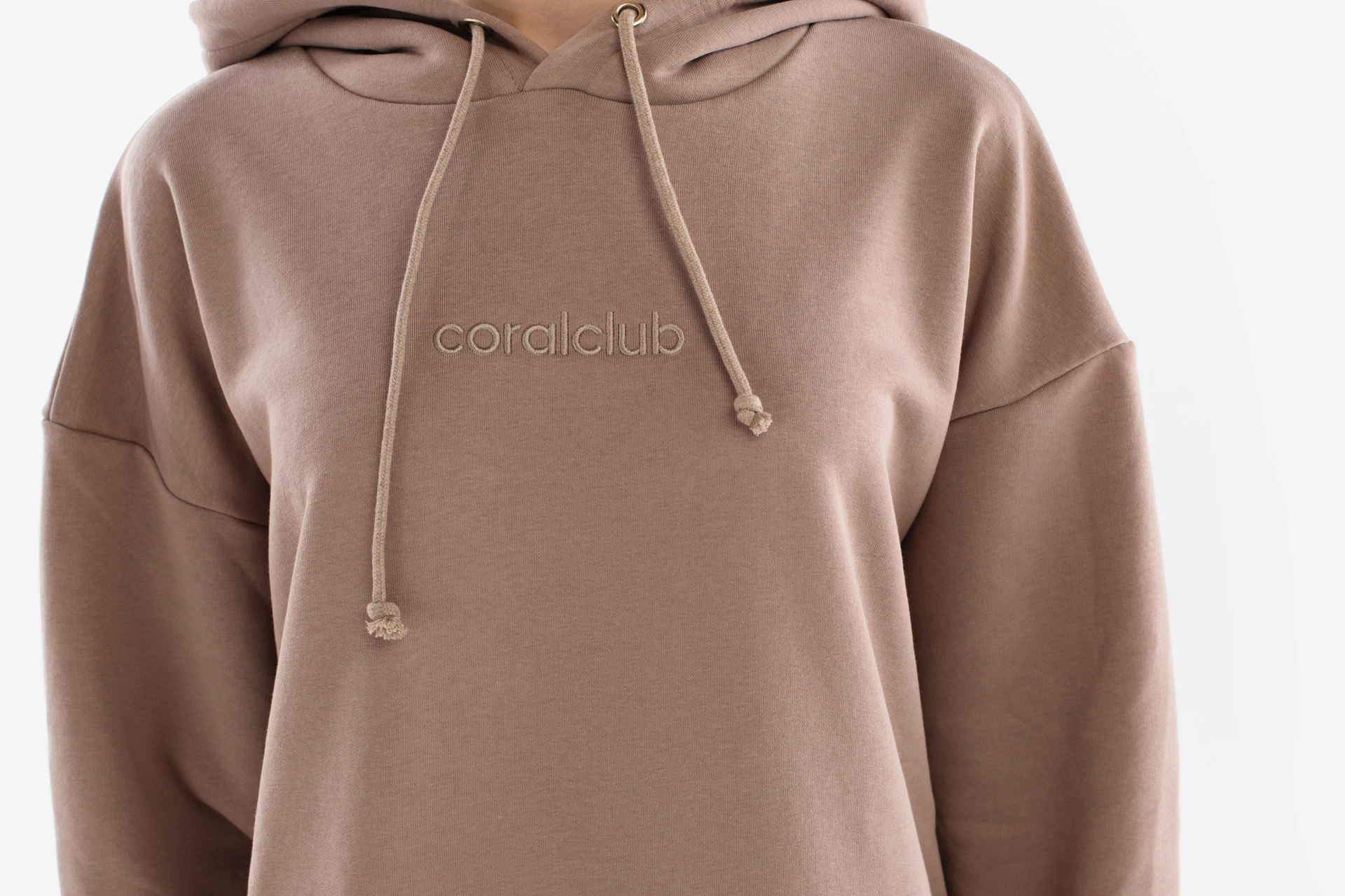 Woman`s hoodie. Longline
